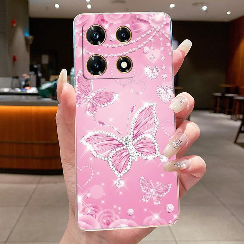 For Infinix Note 30 Pro Cases Note 30 VIP Flower Phone Cover Bumper For Infinix Note 30 5G X6711 Note30 4G Soft Silicon TPU Case