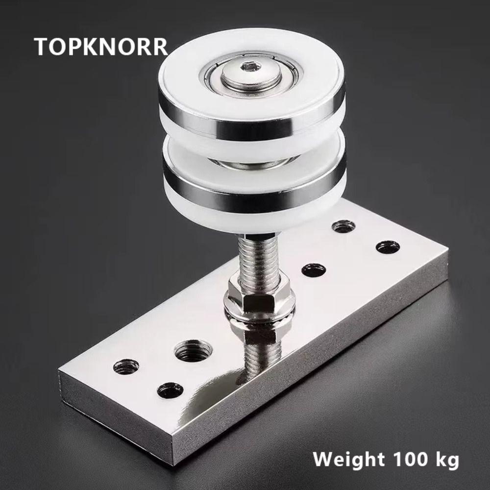 Poulie de Porte Pliante Robuste Grande Capacité de Charge Construction Durable Roue Suspendue Conception Universelle Fonctionnement Silencieux
