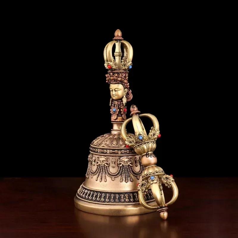 Metal Vajra Pestle Household Sacrificial Supplies Feng Shui Accessories Daily Necessities Desktop Decoration Home Decoration