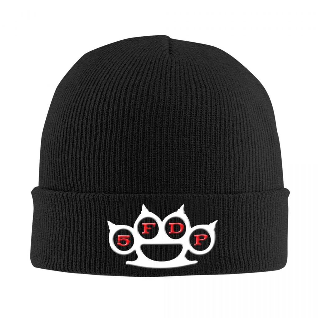 Five Finger Death Punch Warm Knitted Cap Winter Knit Bonnet Hat Skullies Beanies Hip Hop Caps for Unisex