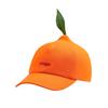 Original Orange Baseball Cap Children Spring and Summer Versatile Designer Niche Funny Fun Orange Cap Men
