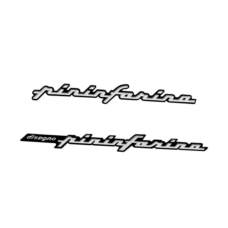 3D hliníková nálepka pininfarina disegno pro Hyundai matrix Tucson Santafe Elantra Tiburon Auto doplňky HH65