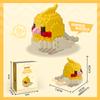 Moe Bird Series Building Blocks Model Cartoon Cute Parrots Sparrows Animal Assembly Bricks Home Decoration Toys Christmas Gifts