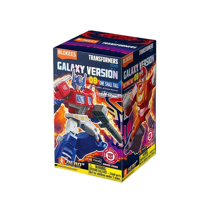 Original Transformers GALAXY 8 Vision Unicron  Rod Blitzwing Metroplex Optimus Prime Decepticons Action Figure Gift