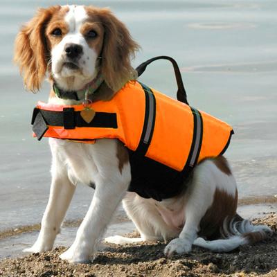 Dog Life Jacket Reflective Dog Flotation Safety Vest with Rescue Handle for Swimming Boating Surfing Adjustable Lifejacket Swimwear for Small Medium