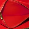 Used 12564 Zippy Wallet M60450 7940 Yayoi Kusama Brown Red Old Model Monogram Pumpkin Dot Rouge Unisex from Japan