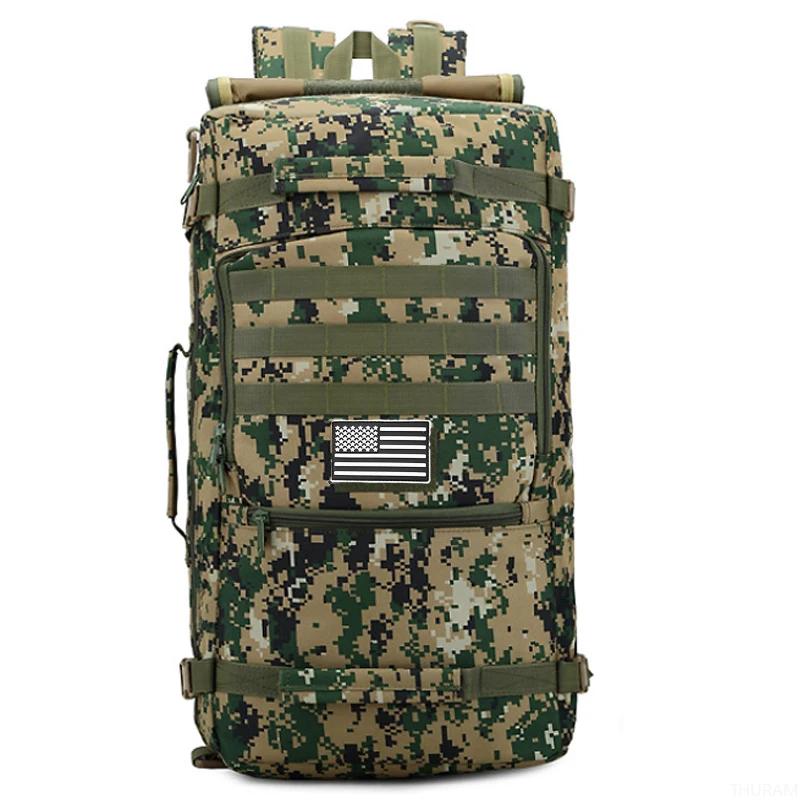 1000D Nylon Waterproof Outdoor Sturdy Tactical Backpack -Trekking,Fishing,Hunting, Camping 3in1 Bags