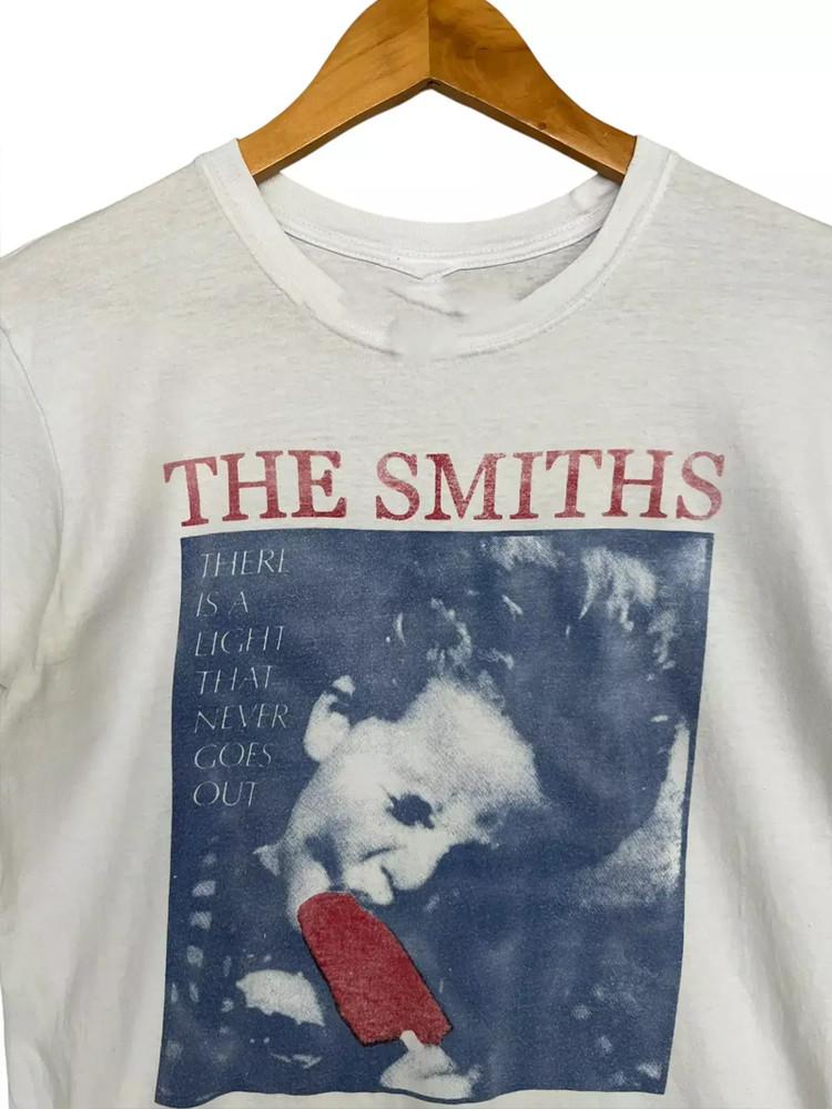 Футболка с принтом тура The Smiths There Is A Light That Never Goes Out БЕЛАЯ CG2319 Унисекс XXXXL