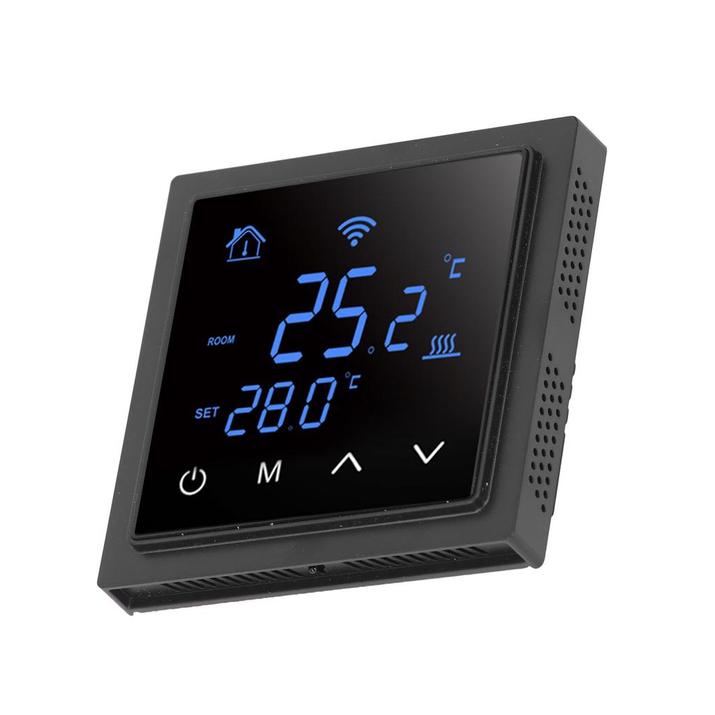 Floor Heating Thermostat 16A WiFi Smart Electric Underfloor Heating Thermostat with Voice Function for Home AC85-250V