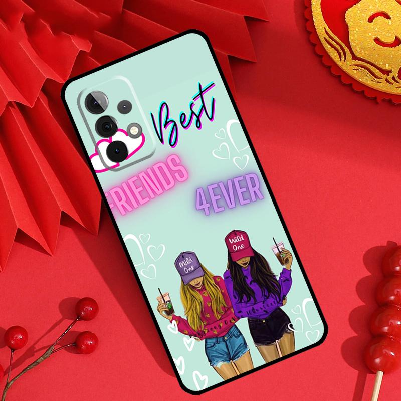 

Чехол для девочек Bff Лучшие подруги Навсегда Всегда для Samsung Galaxy M34 M54 M32 M52 M15 M11 M12 M13 M14 M16 M36 M56 M31 M53 M35 M55 Samsung M13 4G