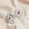 Pink Tourmaline Gemstone 925 Sterling Silver Jewelry Drop/Dangle Earrings 2.44" EE-71-3