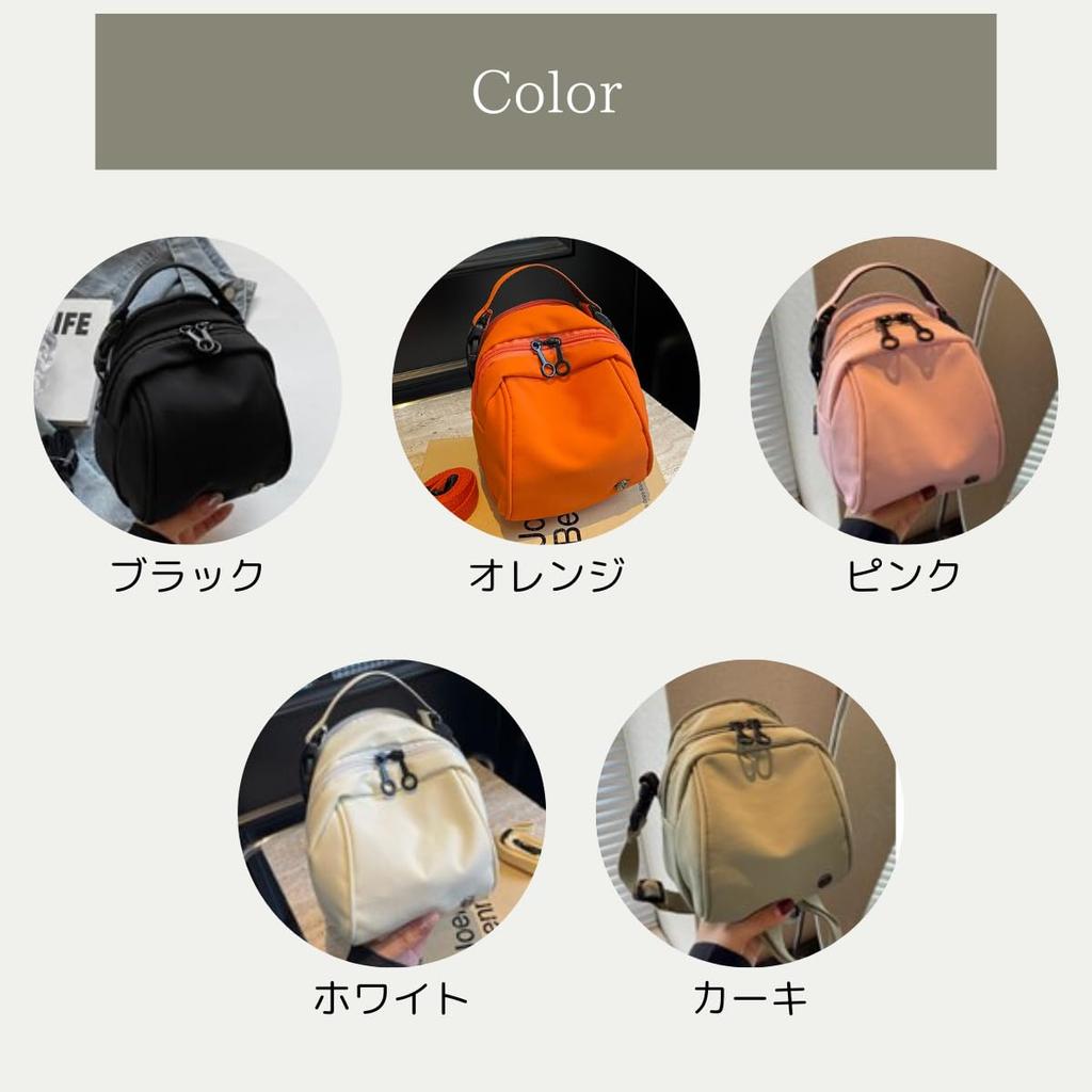 [SHARE ITEMS] Women's Lightweight 2-Way Canvas Mini Bag, Perfect for Shoulder or Handbag, Small, Stylish, Cute, and Casual Outings (White)