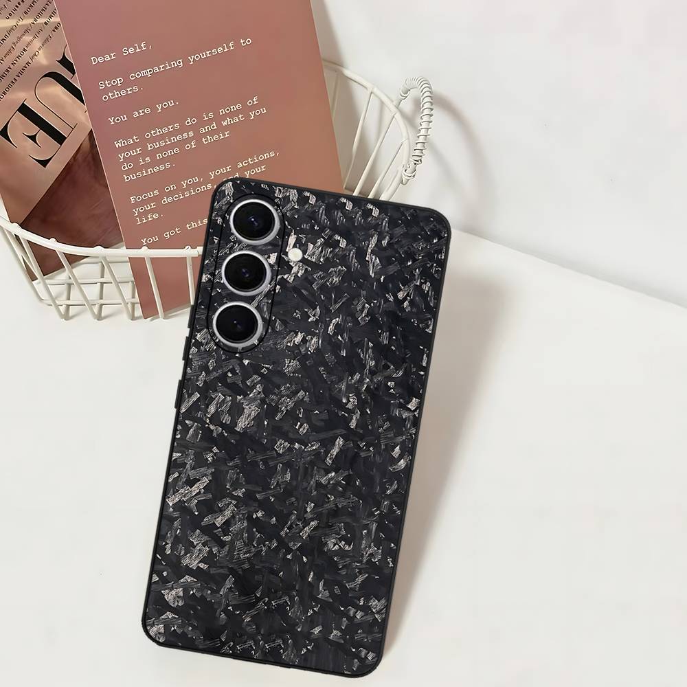 Forgeds Carbon Fundas Phone Case For Samsung S 24 Fe 25 Ultra Plus 20 Lite 21 30 22 23 24 22 Ultra 5G Fundas