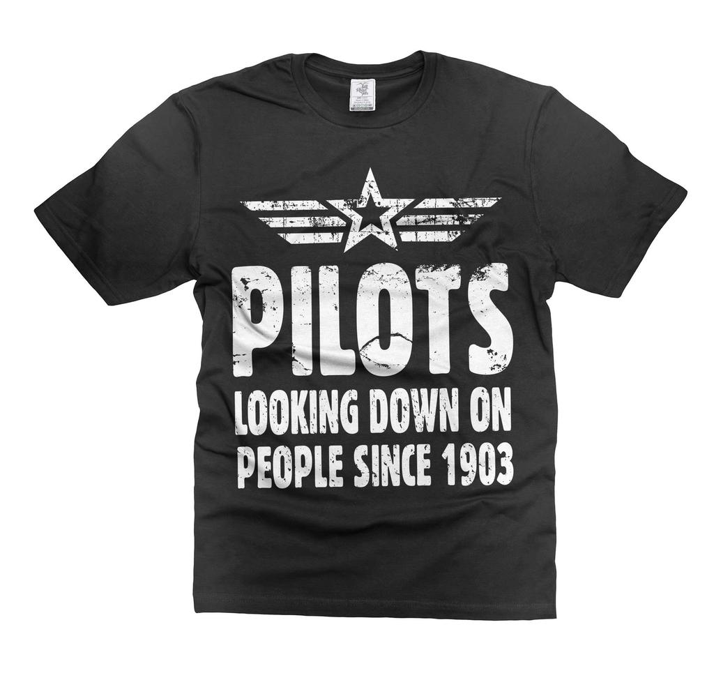 Pilots Looking Down Shirt Funny Pilot Tee Shirt Pilot Joke Shirt Aviation Shirts