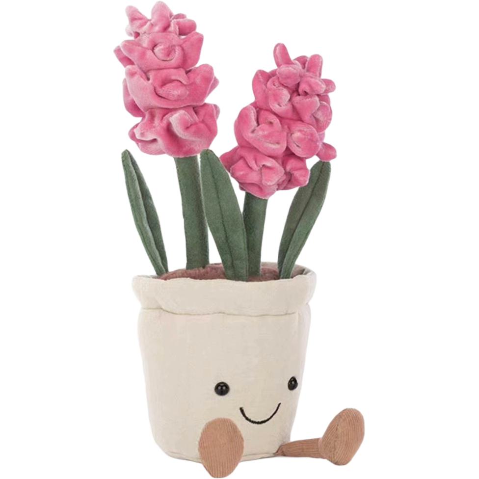 

JELLYCAT Серия Растения Милая Игрушка-Гиацинт Успокаивающая Кукла Плюшевая Кукла 25 см Высотой