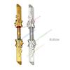 MOC Figurine Accessoires Briques de Construction Épée Fléchette Serpent Doré Bâton Armure Cape Cheveux Films Poupées Briques Compatibles Jouets N12