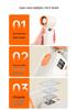Compact Rechargeable Handheld Fan - High Speed, Ice Cool Breeze for Outdoor Use