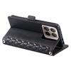 For Xiaomi 15T Pro Leather Case Rhombus Texture Wallet Stand Phone Cover with Wrist Strap