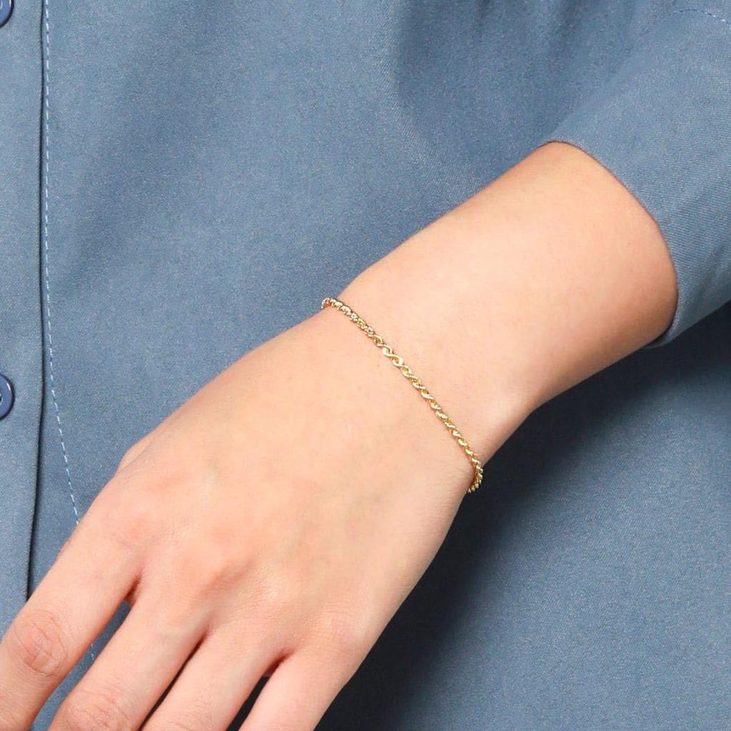 [Official][VA Vendome Aoyama] Bracelet K10 Yellow Gold Basic GJVB0108LSYG