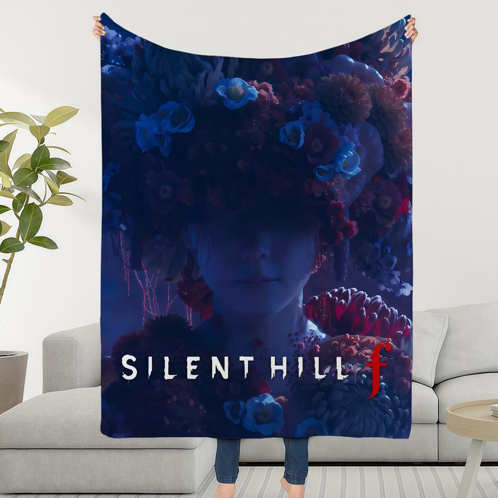 Blanket Throw Super Cosy Plush Living Room Sofa Couch Game S-SilentS-ES F Childish Birthday H-HillS-ES Gifts