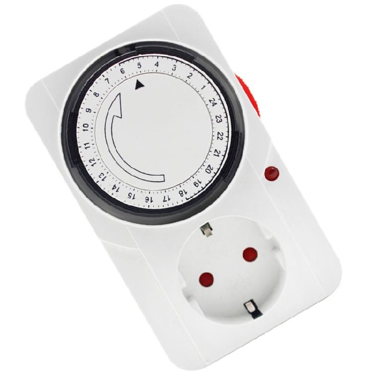 24 Hour Timer Switches Plug for Daily Appliance Scheduling, 24 Hour Cycle with Precise 15 Minutes Setting