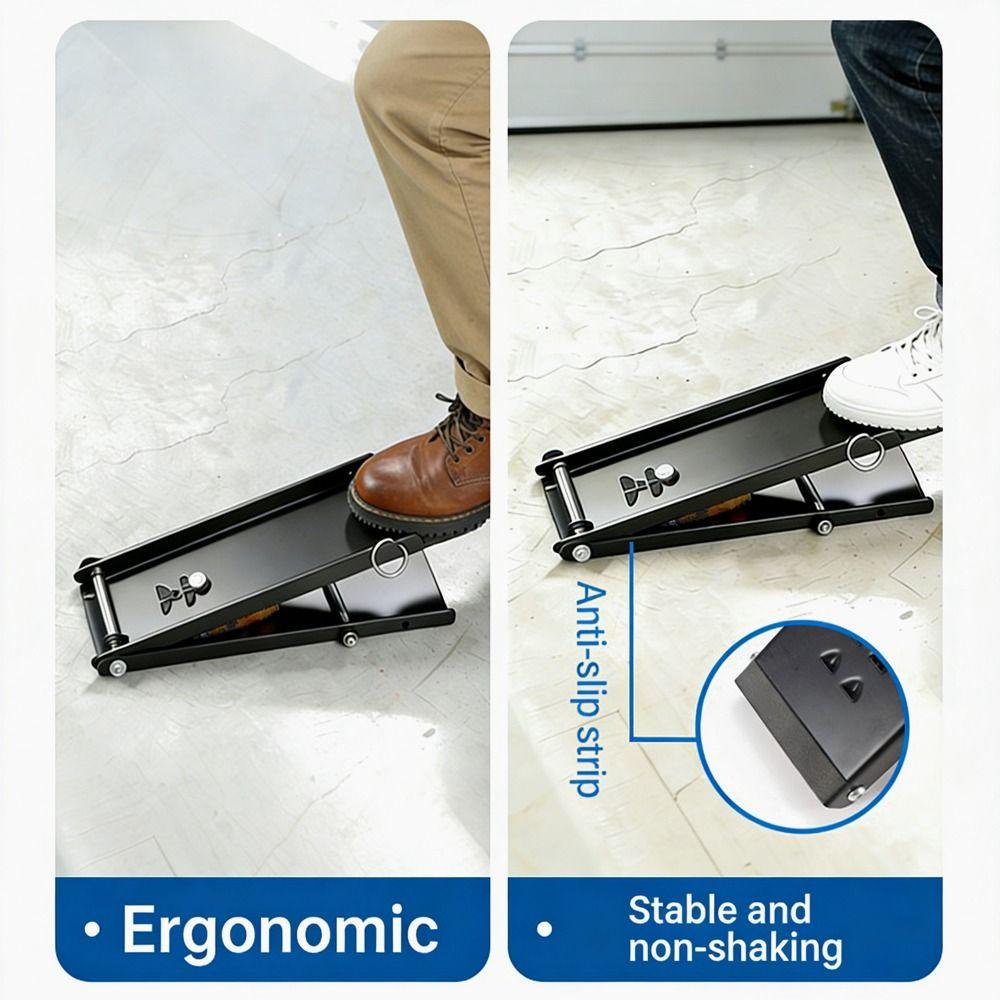 Lever Action Foot Operated Can Crusher High-Efficiency Thickened Durable Household Can Crusher Effort-Saving Non-Slip