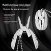Multifunctional Folding Camping Tool: Mini Scissors & Tactical Pliers