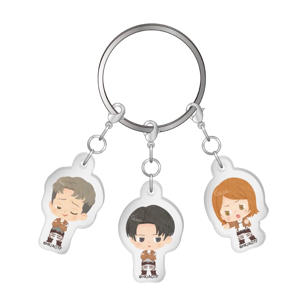 

Attack on Titan The Final Season Acrylic Keychain B 3-piece /