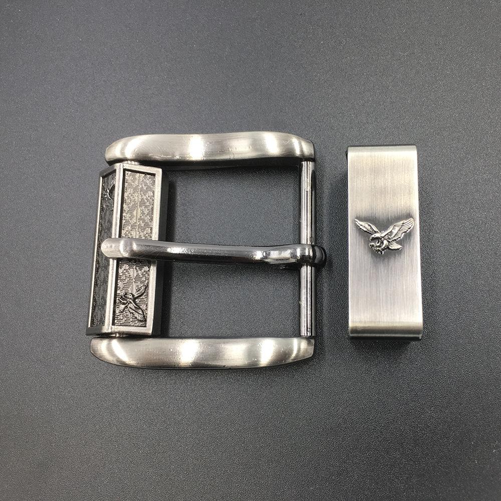 1 шт. 4 см Персонализированная пряжка для ремня Мужская вращающаяся штыковая пряжка Металлическая пряжка для ремня Аксессуары для джинсов Pink