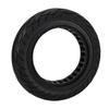 10x2.125 Rollerreifen 10 Zoll Vollgummi Schlauchloser Reifen Ersatz Pannensicher Explosionsgeschützt 36mm Schlitz Schwarz