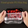 Jednorázové plastové sáčky na potraviny, potravinářské kvality, na skladování ovoce a zeleniny, potravinová fólie, průhledný plastový sáček do lednice, do kuchyně