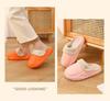 2025 Women's Fuzzy Outdoor Slippers: Autumn/Winter Detachable Closed-Toe Comfort Cotton Shoes