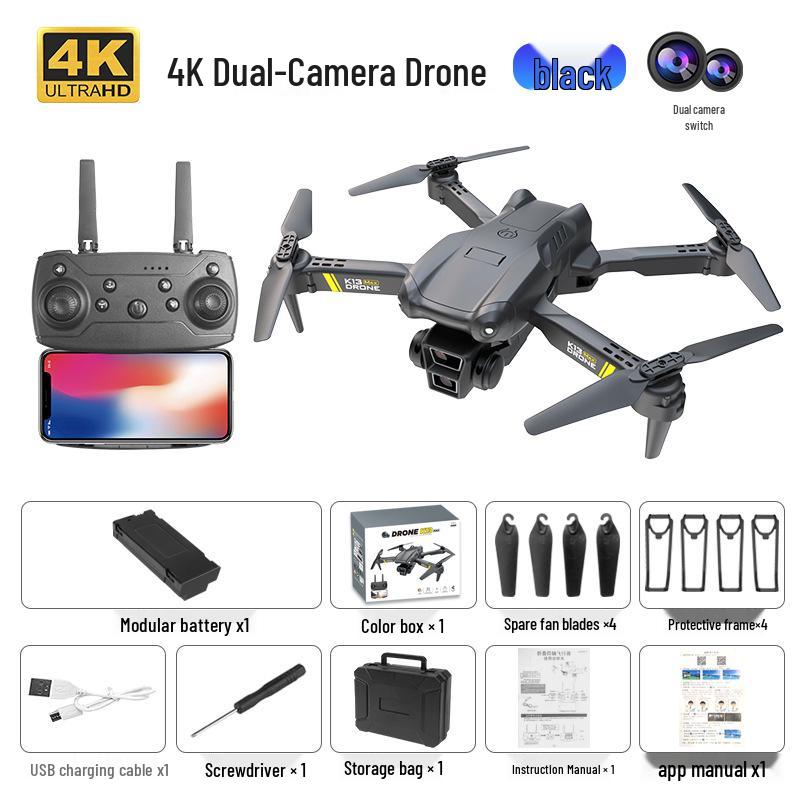 K13MAX Foldable Drone with HD Dual Camera and Altitude Hold, Remote Control Quadcopters for Aerial Photography