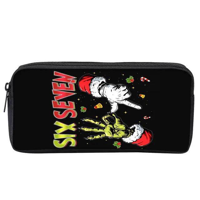 Astuccio Colorato con Stampa Numero 67 Cartone Animato 3D Materiale Scolastico Ragazzo/Ragazze Miglior Regalo Bambini