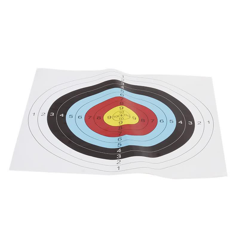 Short Cloud Archery Full Ring Target Paper