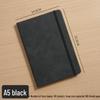 A5 Hardcover PU Strap Notebook - Thickened, Elegant Business Office Diary