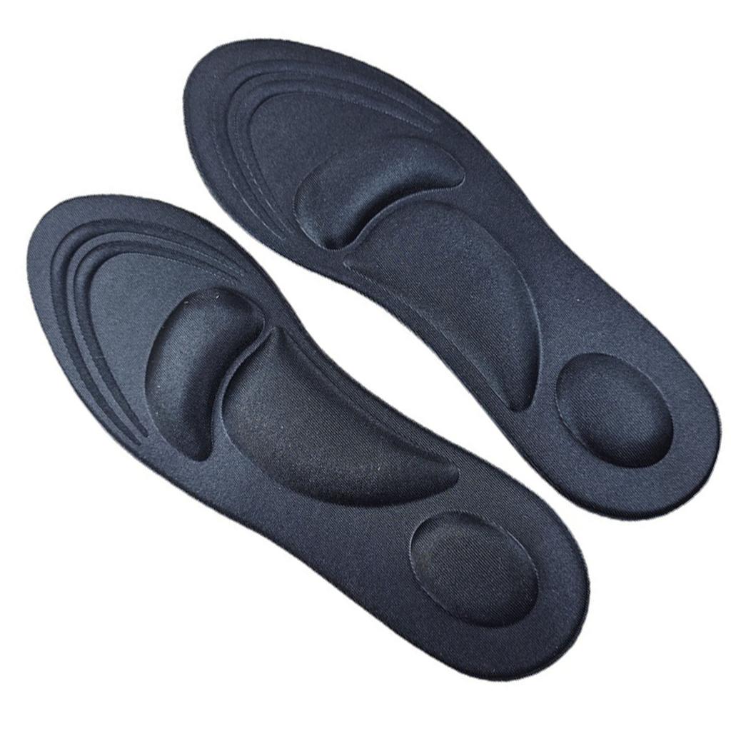 1 Pair Women and Men Insoles Soft Foam Breathable Sweat Absorbing Shock Absorbing Deodorization Arch Support Insole
