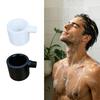 Duschkopf für Männer, Universelles beheizbares Massagegerät für das Badezimmer, Handheld mit grobem Lochdesign, Standard-Gewindeanschluss und Einfach zu installieren, Für Zuhause und Bad