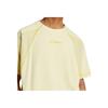 adidas X National Geographic Aeroready Outdoor Szybkoschnący T-shirt z okrągłym dekoltem i raglanowymi krótkimi rękawami Unisex Góra Pudrowo-żółty JD5961