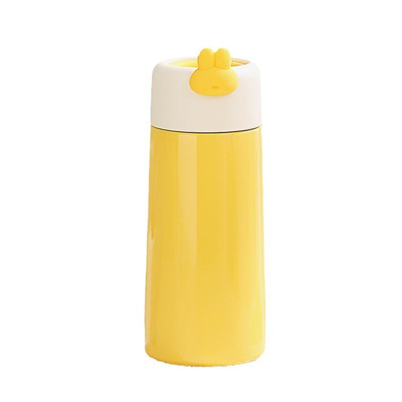 MeyJig Mini přenosná termo vakuová láhev na vodu pro děti, dárkový kelímek 200 ml