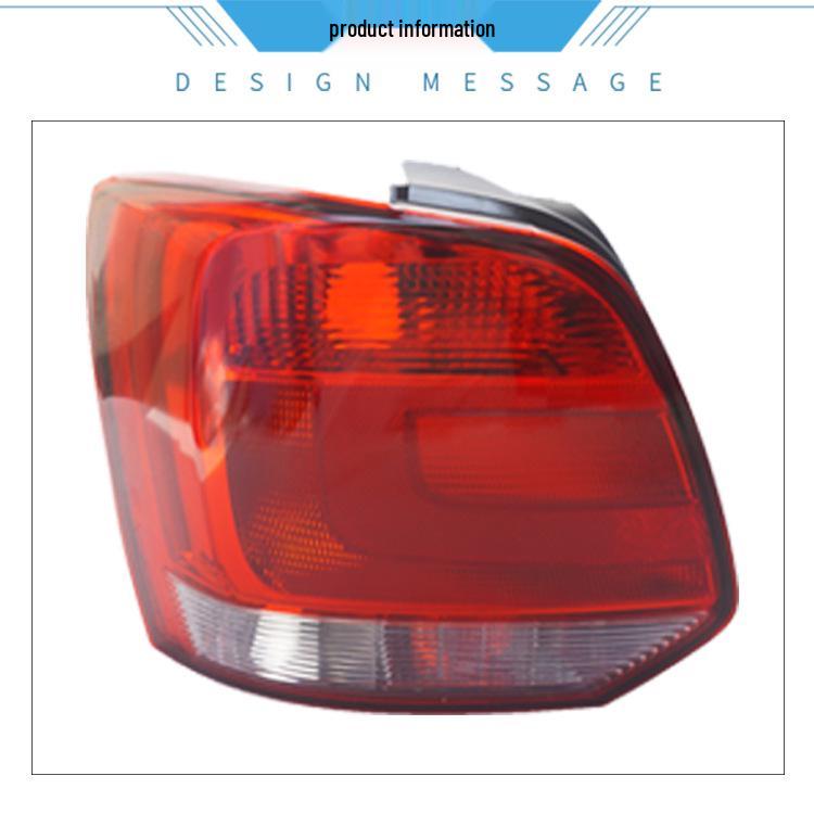 Compatible Rear Taillights and Brake Light Covers for Volkswagen Polo Hatchback (New and Old Models)