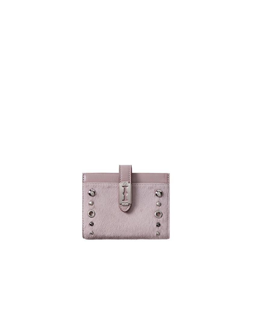 Vunque Magpie Goth Stud Card Wallet Pink