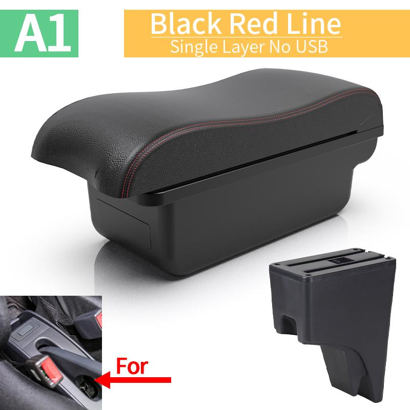 BEP1 For Perodua Bezza car armrest interior modification center console multi-function USB storage car interior accessories 2018