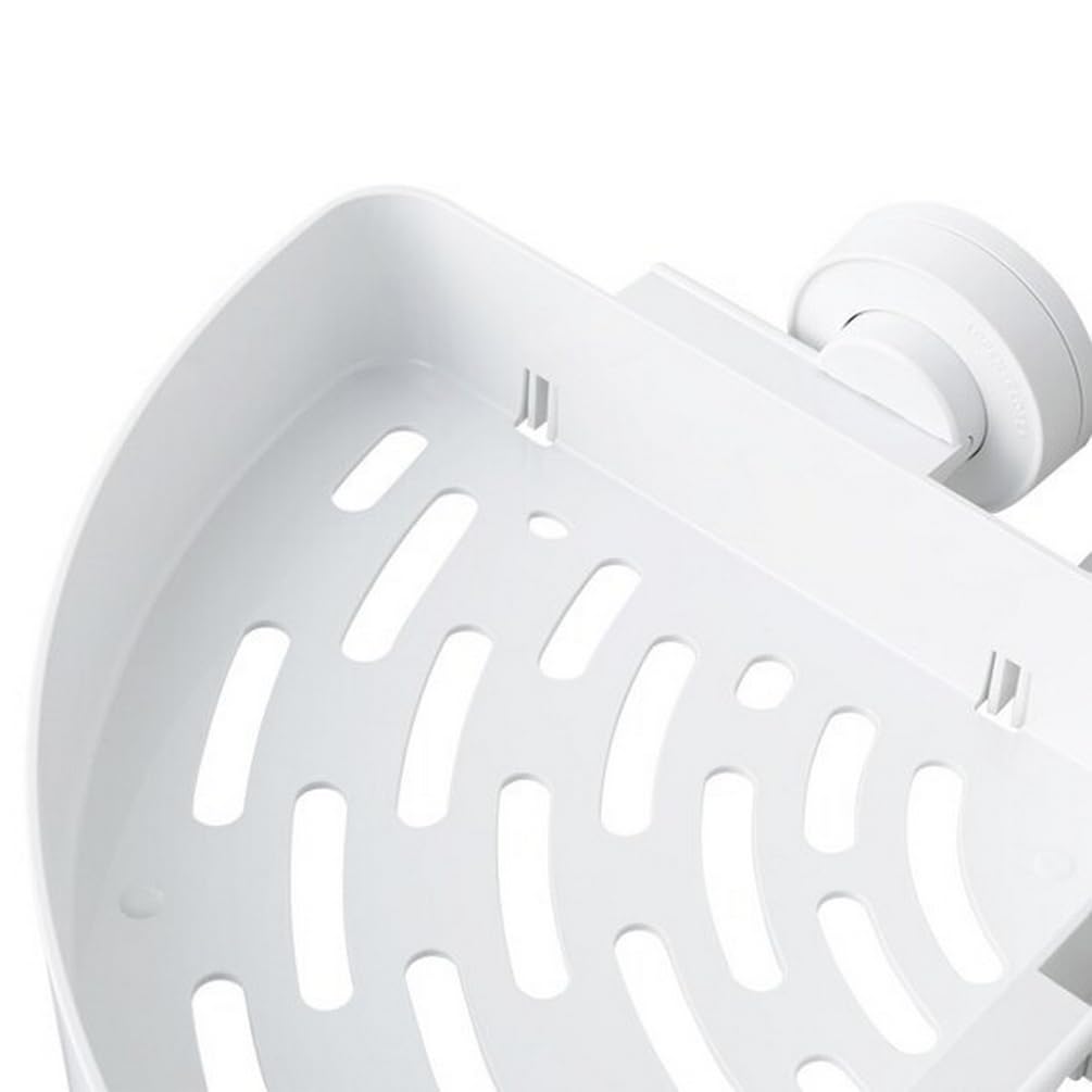 Nitori Suction Cup Corner Rack MS02 White NITORI 8511764