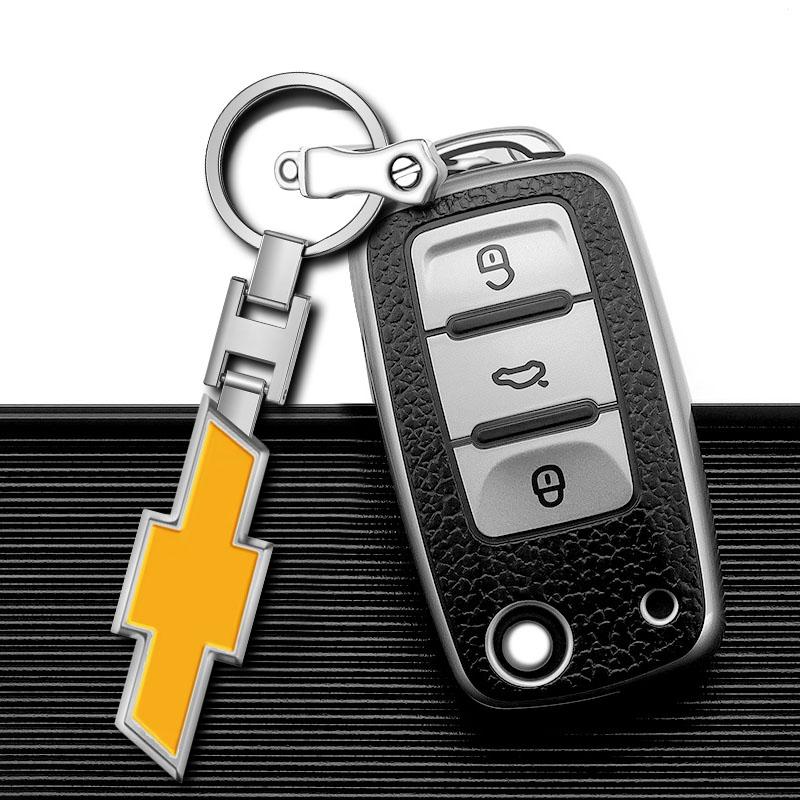 Auto-Emblem Schlüsselanhänger Schlüsselring Zubehör für Chevrolet Chevry Cruze Impala Camaro Garna Equinox Volt Yakista AVEO Limousine Schrägheck Malibu Trax Aveo