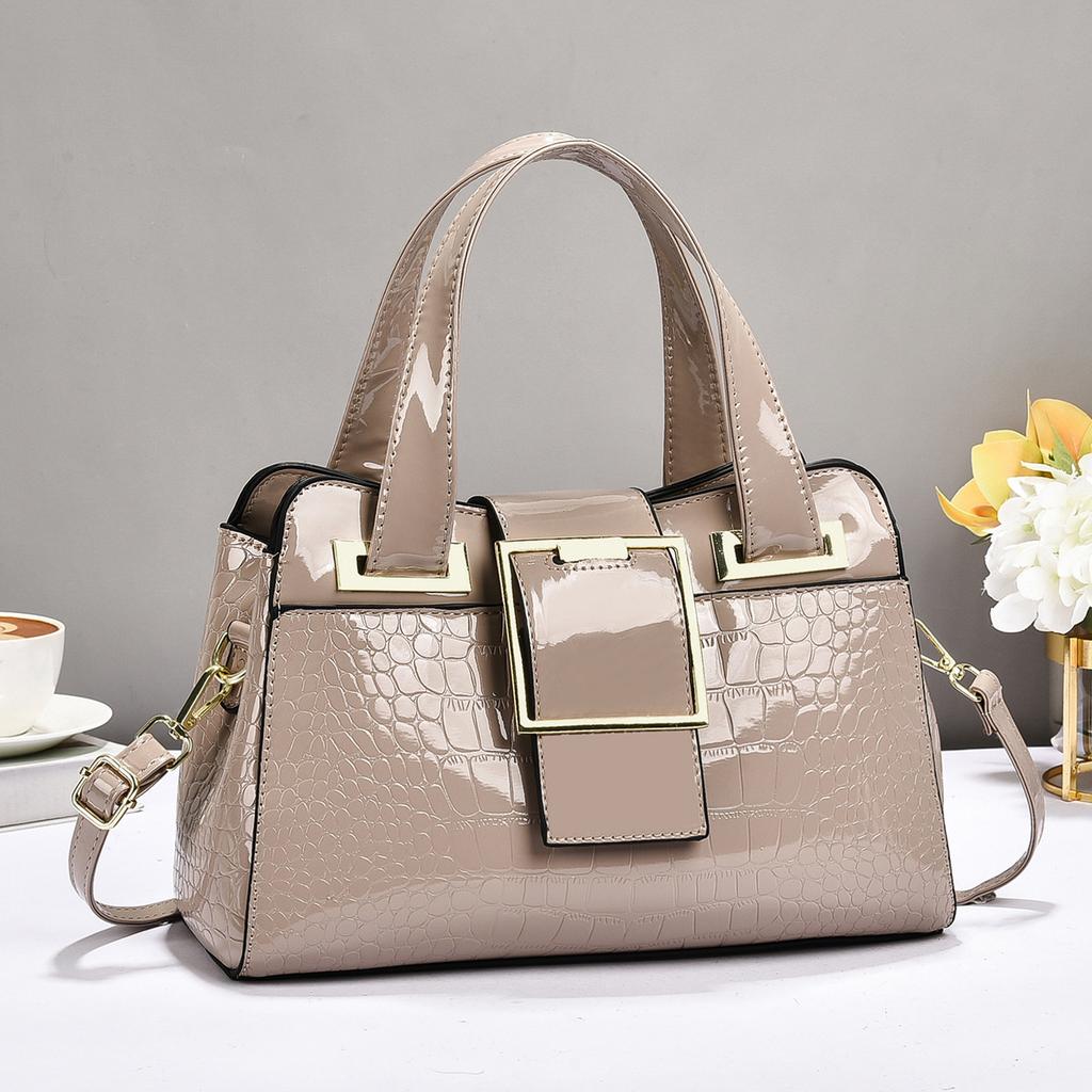 Bag Women's New Middle-aged Women's Bag Simple Atmosphere Shoulder Messenger Bag Fashion Handbag Bag