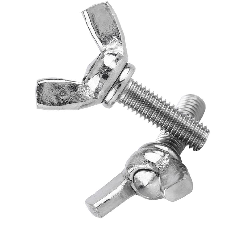 5pcs Bag 304 Stainless Steel Wing Butterfly Screws Bolts Machine Repair Accessory(M5 * 20mm)