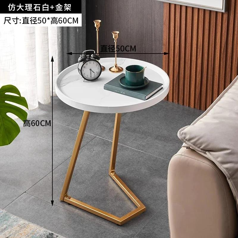 Nordic Furniture For Home Creative Tea Coffee Tables Household Living Room Balcony Small Beside The Sofa Corner Round Tables