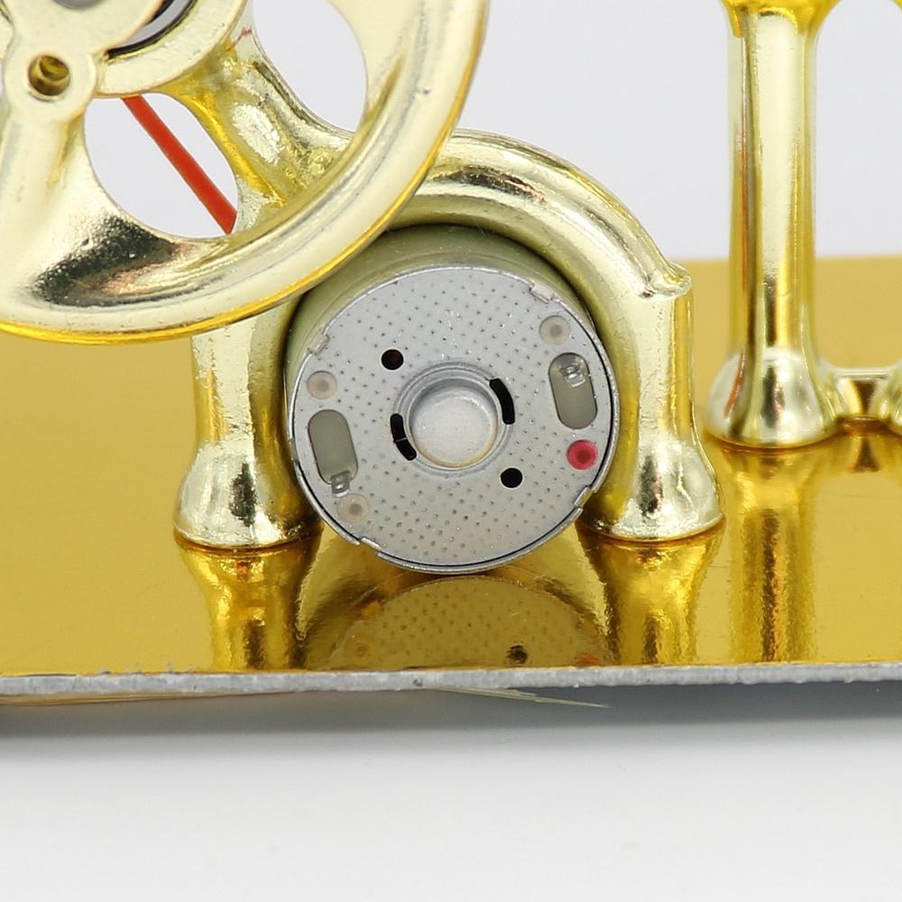 Mini Värmeluft Stirlingmotor Modell Generator Motor Ångkraft Pedagogisk Leksak