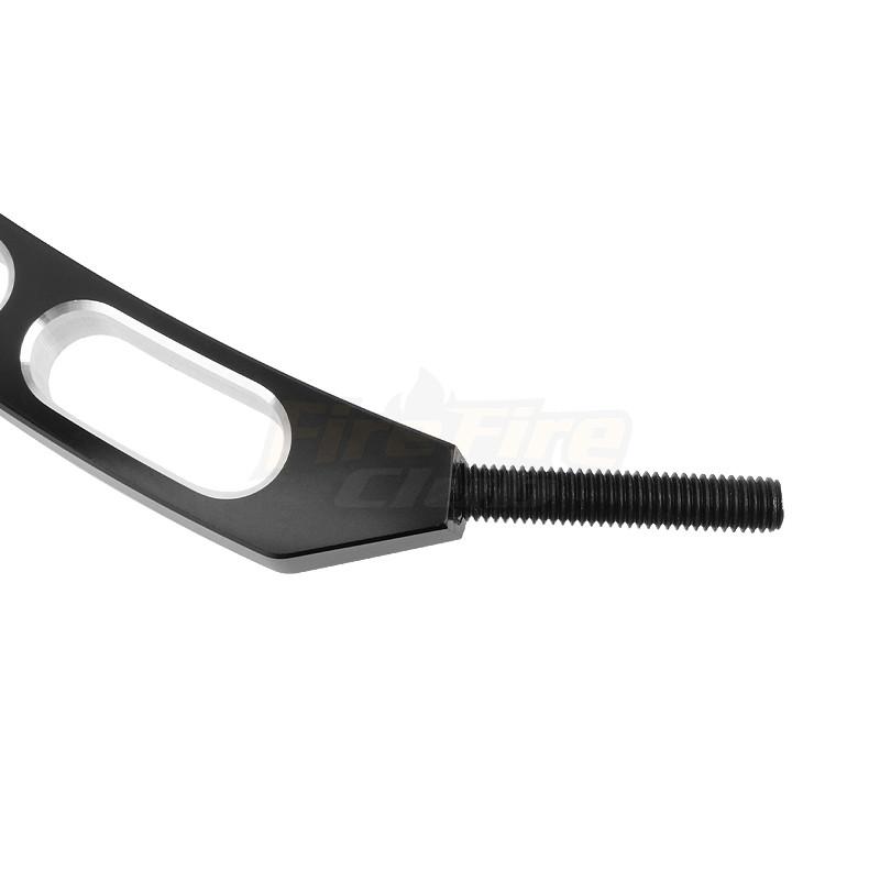 Universal Motorcycle Black Rearview Side Mirrors For Harley Touring Road King Dyna Softail FLHTC Classic Sportster XL 1200 883